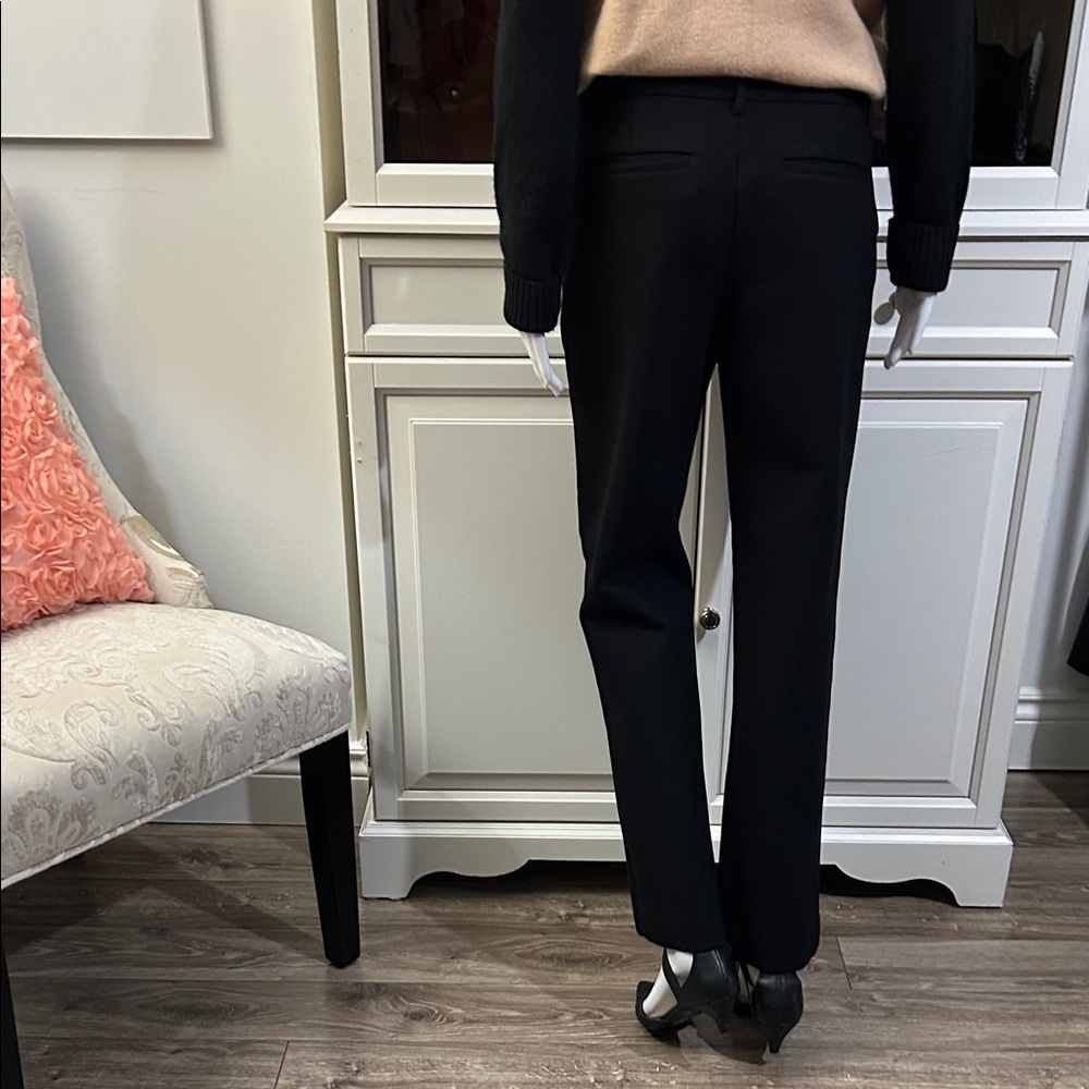Joe Fresh Classic Black Straight Leg Trousers - Picture 13 of 16